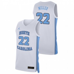 Walker Miller North Carolina Tar Heels White Replica College Basketball Jordan Brand Jersey